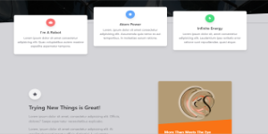 Animated template thumbnail